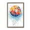 Stupell Industries Abstract Basketball Trick Floater Framed Canvas Wall Art Design by Yvette St. Amant